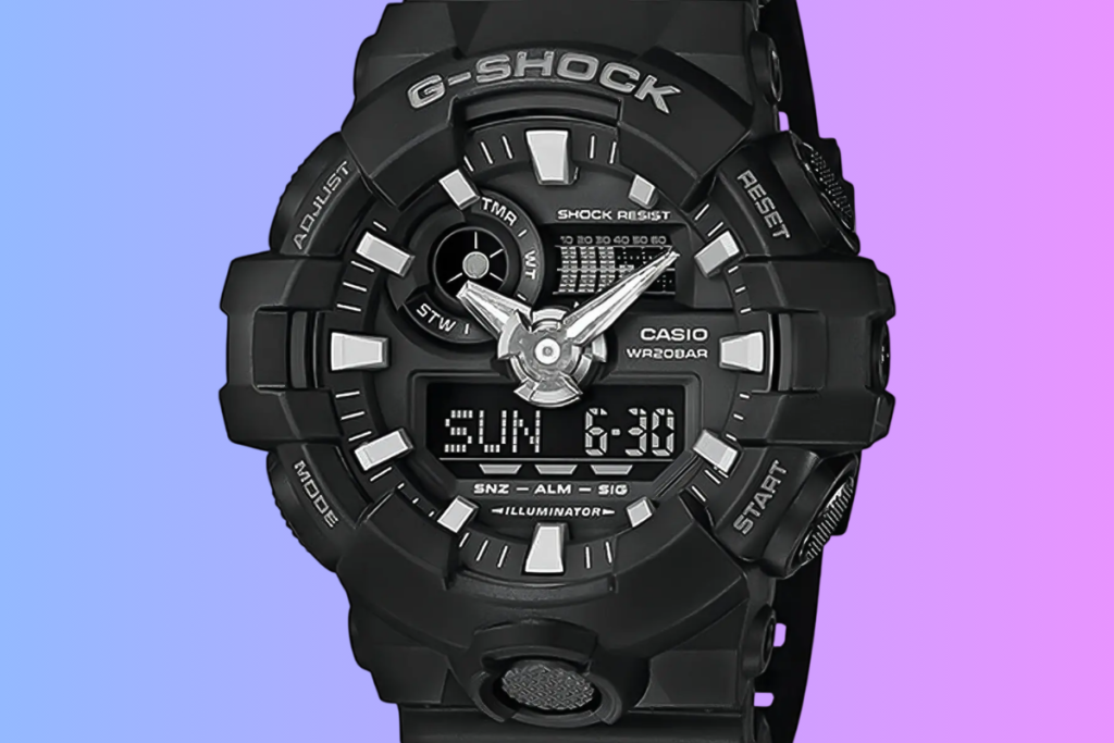 Relógio G-Shock GA-700 Preto: Análise Completa 4 GA-700