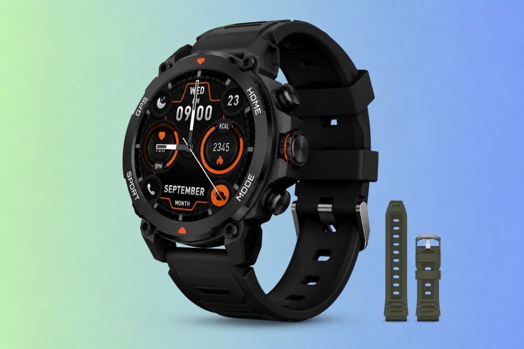 Relógio Inteligente Smartwatch AuraFit G6 com GPS e Resistência 5 ATM – Sport: É bom? 2 AuraFit