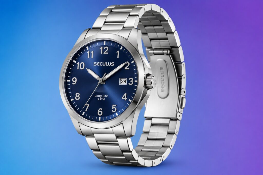 Relógio Seculus Masculino 44011G0SVNA1 Casual Prateado: É bom? Análise completa 2 Seculus